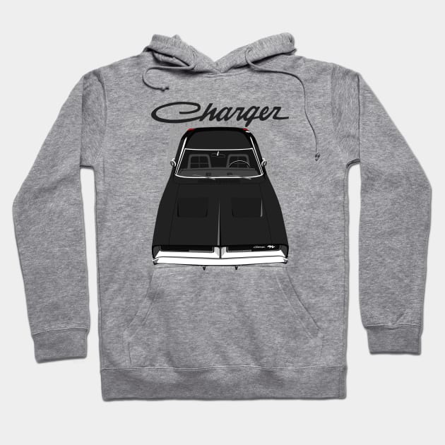 Charger 69 - Black Hoodie by V8social